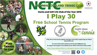 Newman Collard Tennis Club - Community Tennis Programmes